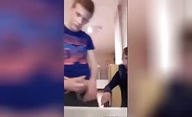 CROATIAN Teen twink Boys Experimenting in CAM Themselves at Home