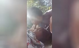 Latino Lads Blowjob in the Woods