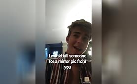 Handsome straight American jock baited